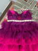Picture of Light and Pink Netted Frock For 2-4Y