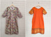 Picture of Combo of Narayanpet Kurta & Floral Kurta