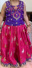 Picture of Beautiful Purple and Pink Silk Lehenga for 2-3 years
