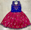 Picture of Beautiful Purple and Pink Silk Lehenga for 2-3 years
