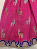 Picture of Beautiful Purple and Pink Silk Lehenga for 2-3 years