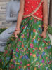 Picture of Kalamkari lehanga with maggam work blouse For 2-4Y