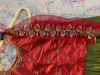 Picture of Semi Gadwal pattu lehanga with maggam work blouse For 2-4Y
