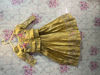 Picture of Golden yellow designer lehanga with embroidery work For 2-4Y