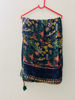 Picture of Blue floral saree from baise gaba