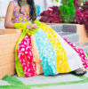 Picture of Multi colour Banarasi lehenga For 9-11Y