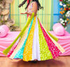 Picture of Multi colour Banarasi lehenga For 9-11Y