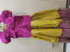 Picture of Yellow and Magenta pavadai set For 6-8Y