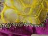 Picture of Yellow and Magenta pavadai set For 6-8Y