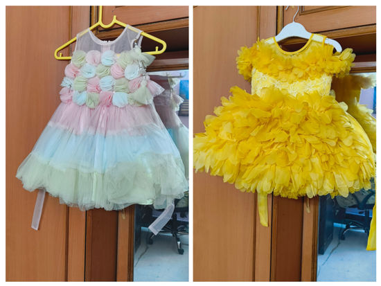 Picture of Fluffy dress combo For 1-2Y
