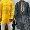 Picture of Combo of 3 kurtas with white pant For 2-4Y