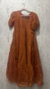 Picture of Orange Mul Chanderi Dress