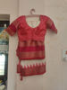Picture of Fancy crape saree with gap border