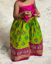 Picture of Pure ikat green Frock For 2-4Y