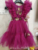 Picture of Net crop top Lehanga For 2-4Y