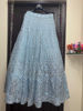 Picture of Pastel blue reception lehenga