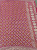 Picture of Lime green long dress with pink dupatta