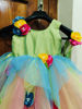 Picture of Li&Li Boutique Sleeveless flower applique flared dress with headband For 2-4Y