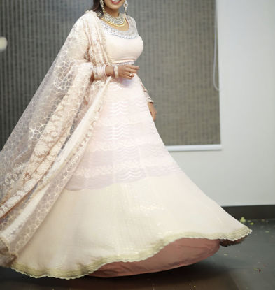Picture of Bridal chikankari Lehenga