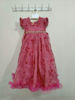 Picture of Peach orange shade long frock For 2-3Y