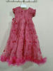 Picture of Peach orange shade long frock For 2-3Y