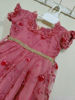 Picture of Peach orange shade long frock For 2-3Y