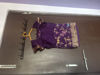 Picture of Banarasi  pattu purple colour saree with blouse