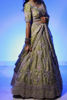 Picture of Mebaz Pastel olive green Reception Lehenga