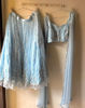 Picture of Ice blue Lehenga Set