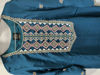 Picture of Teal blue kurti bottom & dupatta