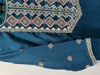 Picture of Teal blue kurti bottom & dupatta