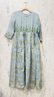 Picture of Mul chanderi Long dress