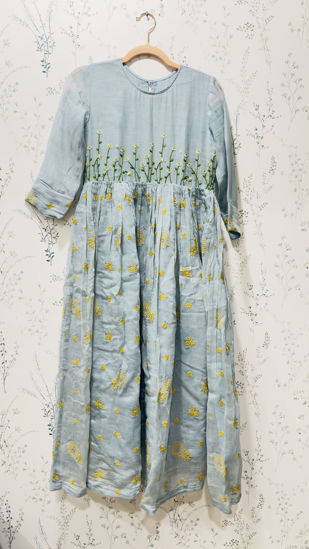 Picture of Mul chanderi Long dress