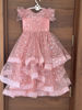 Picture of Samta and Sruti Pink snow flake frock For 2-4Y