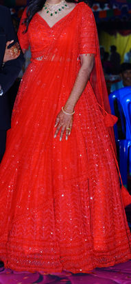 Picture of Red Lehanga