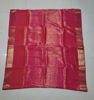 Picture of Pink pure silk saree without blouse