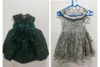 Picture of Party wear crop top & ash colour frock For 2-4Y