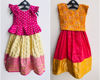 Picture of Combo of 2 ethinic pattu lehangas For 1-2Y