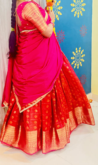 Picture of Premium Pattu Half Saree