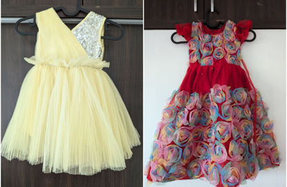 Picture of Partywear frocks combo For 2-4Y