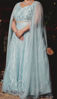 Picture of Ice blue Lehenga Set