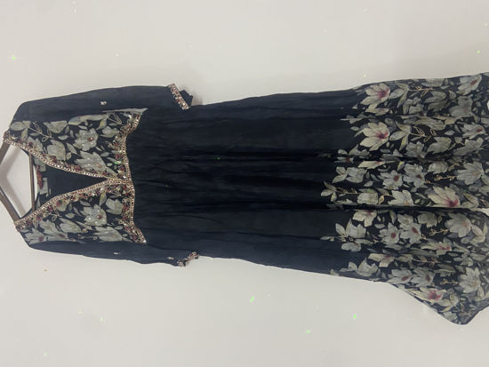 Picture of Black floral dress