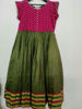 Picture of Green and pink Long frock