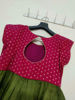 Picture of Green and pink Long frock