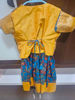Picture of Kalamkari tusser silk Frock with maggam jacket For 1-2Y