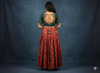 Picture of Patola lehenga with crop top