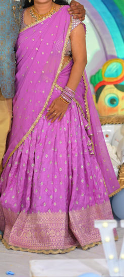 Picture of Lavender Lehenga