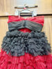 Picture of Beautiful multicolor ruffles party wear dress For 4-6Y