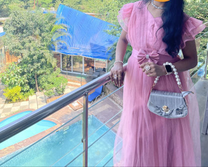 Picture of Netted long frok