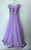 Picture of Lavender long frock-Birthday outfit